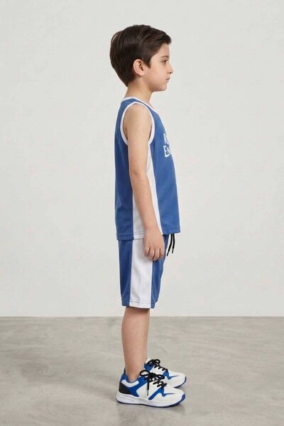 Boy's Mesh Activewear Twin Set