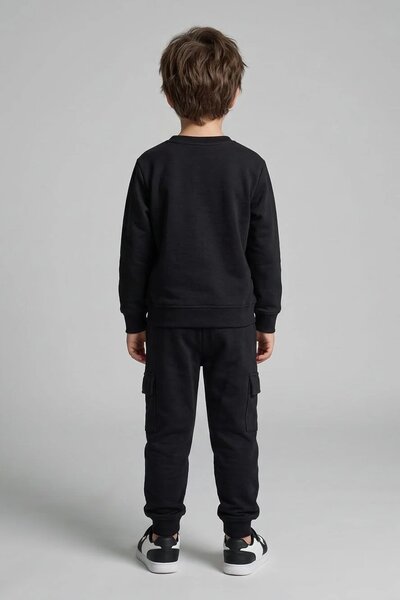 DKY Kid's Color Block Fleece Twin Set