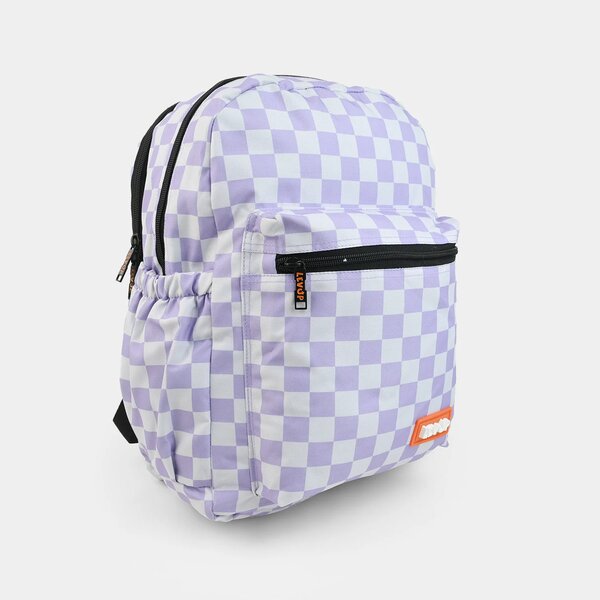 LEVUP 16" Checks Backpack for Kids | Grade 1-4