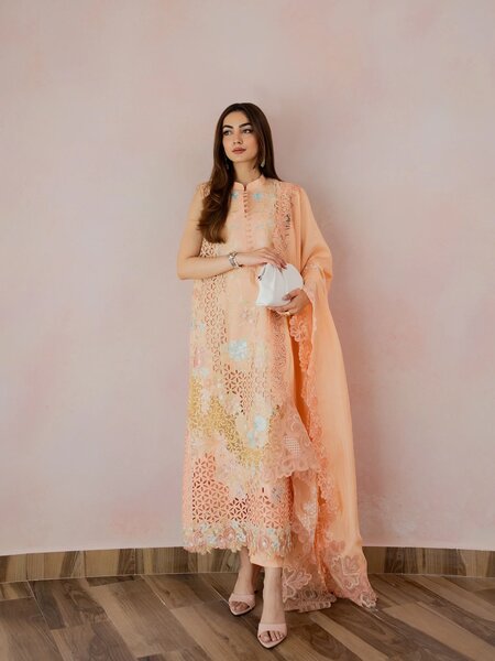 Versa by Asifa and Nabeel Unstitched Embroidered Lawn 3 Piece Suit AN26UVL VUL26-05 Botanical Bond - Festive Collection