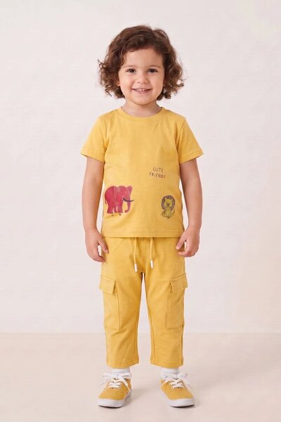 Tiny Teens Kid's Cute Friends Twin Set