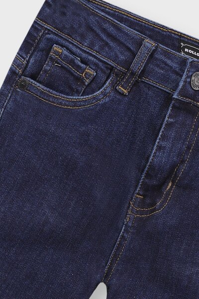 Boys Blue Straight Cut Denim Jeans