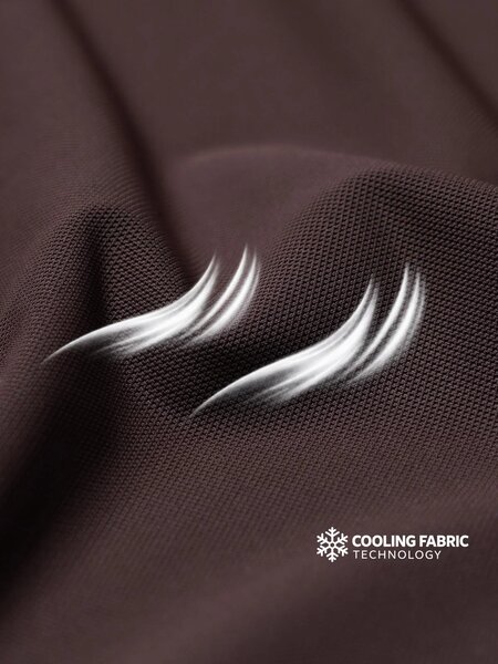 Dark Brown Performance Polo (POLO-1340)