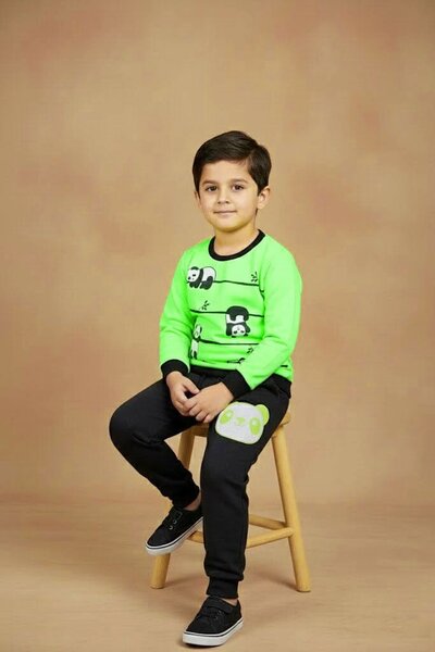 Boy's Panda Twin Set