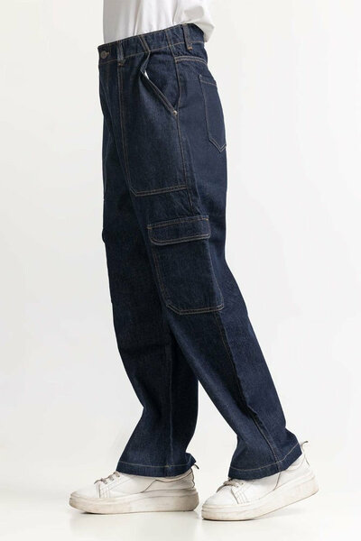 Blue Basic Denim Jeans