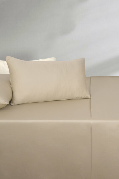 Beige T-400 Dyed sheet set