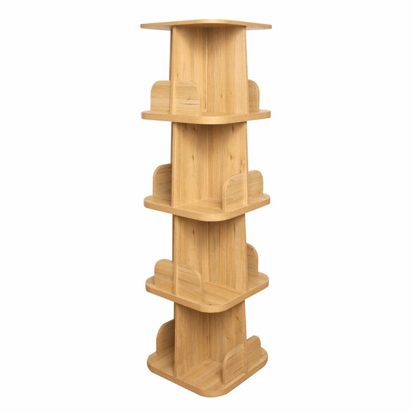 Pivot Wooden Shelf Console
