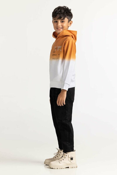 White Printed Sweatshirt