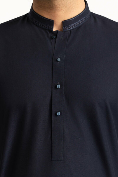 Regular Fit Embroidered Suits