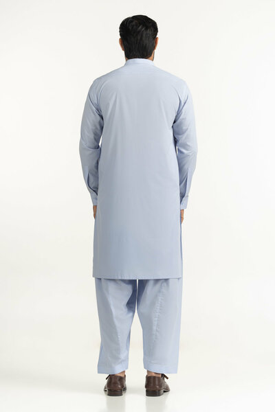Regular Fit Embroidered Suits