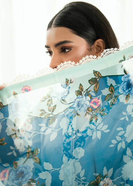Virelle by Sahane Unstitched Embroidered Lawn 3 Piece Suit CG50004 Yvett - Casual Collection
