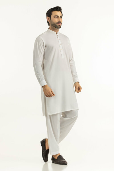 Regular Fit Embroidered Suits