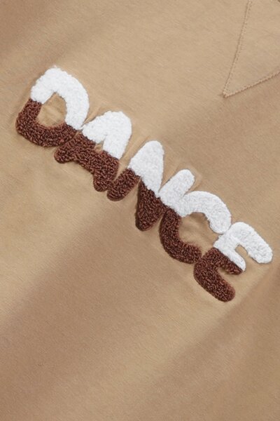 Beige Dance Jersey Co-ord Set