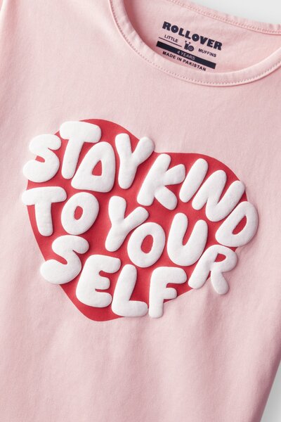 Girls Kind Soul Drop Tee