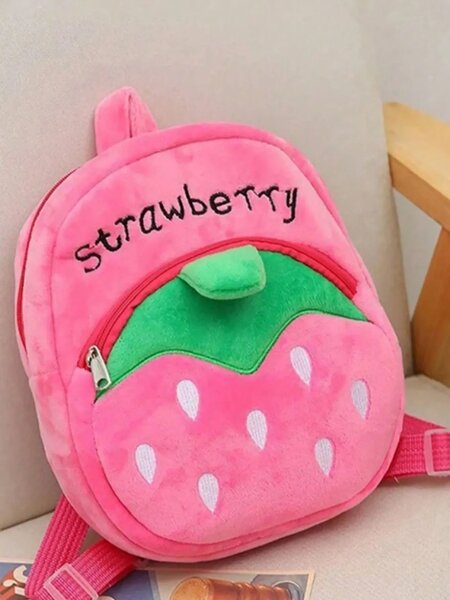 Shein - Cartoon Plush Backpack