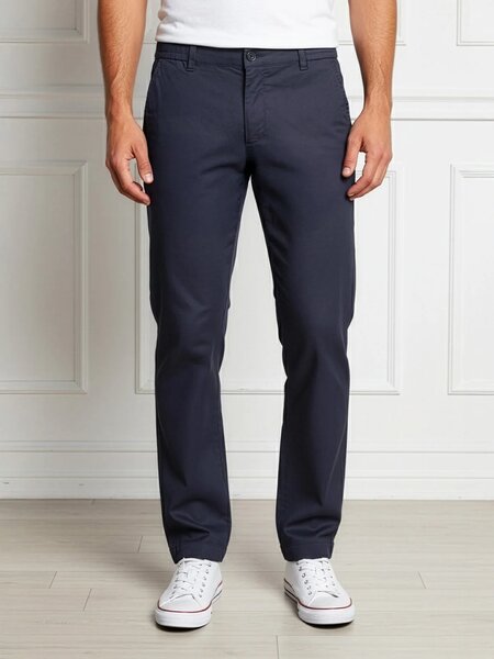 Navy Blue Cotton Stretch Trouser (CST-003)