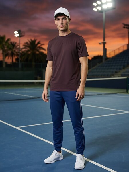 Maroon Performance T-Shirt (TEE-450)