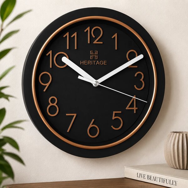 Heritage Wall Clock Fantasy – Premium Plastic Frame Edition