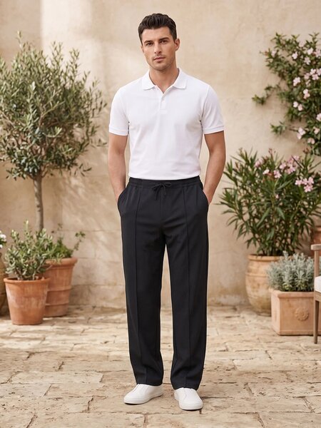 Black Pintex Trouser (LT-69)