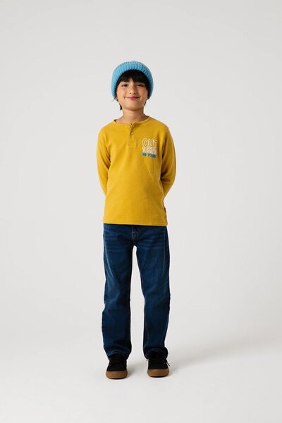 Boys Sand Trail Henley Tee