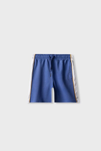 Boys Indigo Panel Shorts