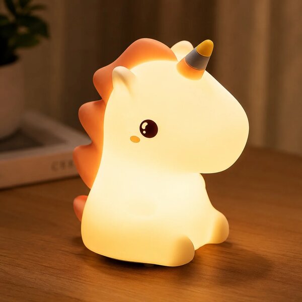 Unicorn LED Night Lamp | Cute Decorative Bedside Light