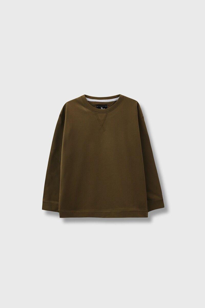 Olive Textured Tee