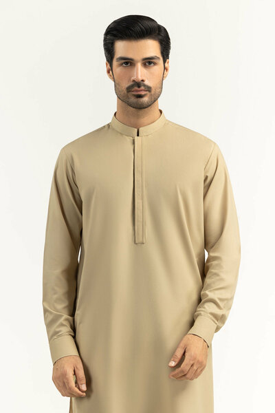 Regular Fit Embroidered Suits