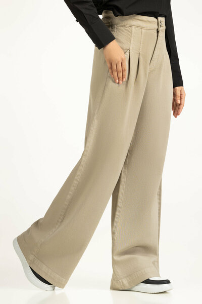 Wide Leg Fit Trousers
