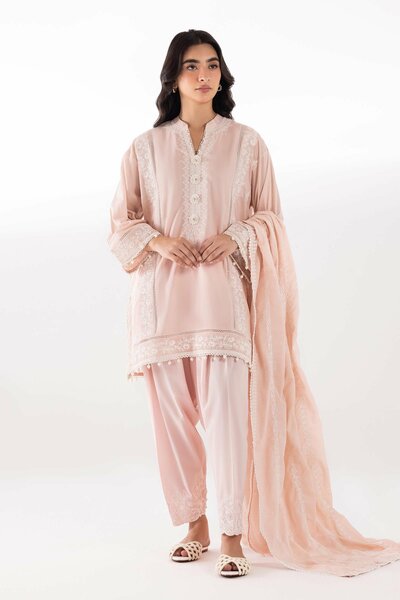 Lawn Embroidered Dupatta
