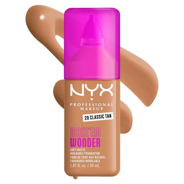 NYX - Make 'Em Wonder™ Soft Matte Buildable Foundation
