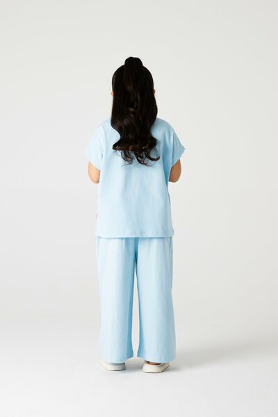 Girls Aqua Drift Co-ord Set