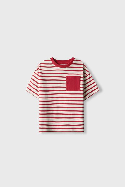 Girls Redline Pocket Play Tee