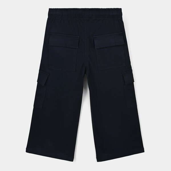 Girls Cotton Twill Pant Pageant -BLUE