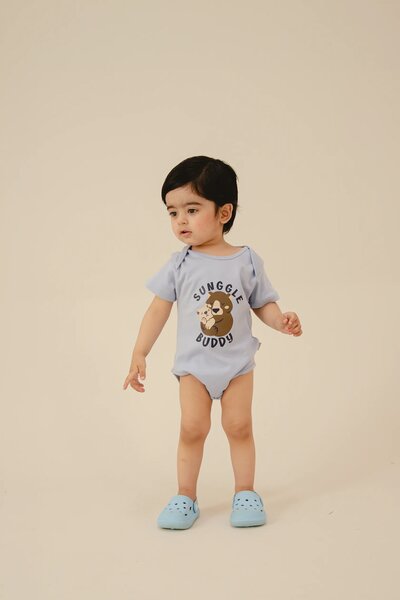 Boys Ocean Buddy Romper Set (Pack of 2)