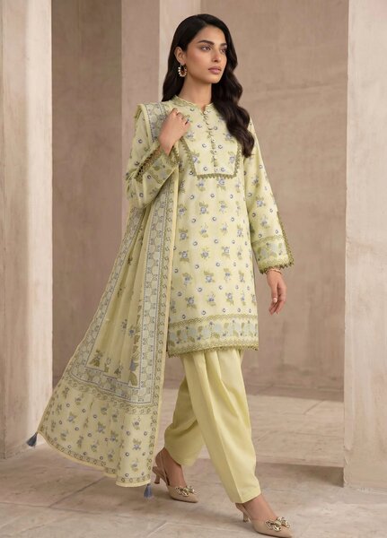 Zellbury Unstitched Printed Lawn 3 Piece Suit ZB26ULIV WUS26X38070 - Casual Collection