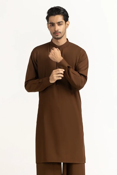Regular Fit Embroidered Suits