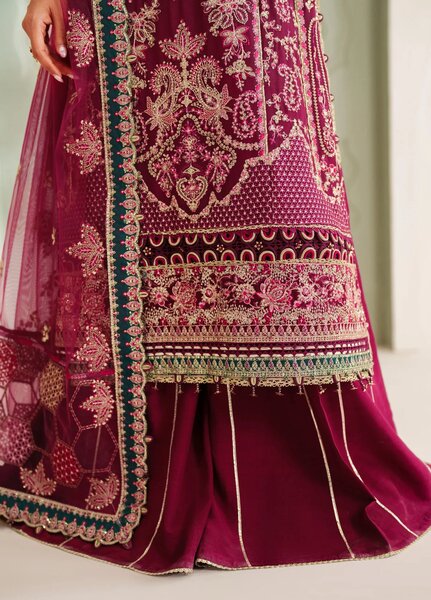 Xenia Formal Unstitched Luxury Chiffon Suits 3 Piece XE25FL Zeyara - Formals Collection