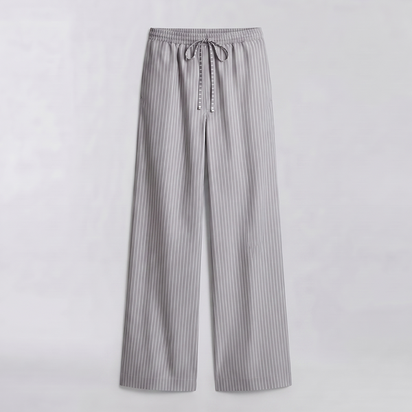 Vybe - The Everyday Trouser - Ash Stripe
