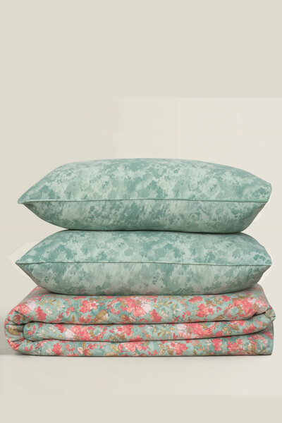 Flora Haze Quilt Cover Set