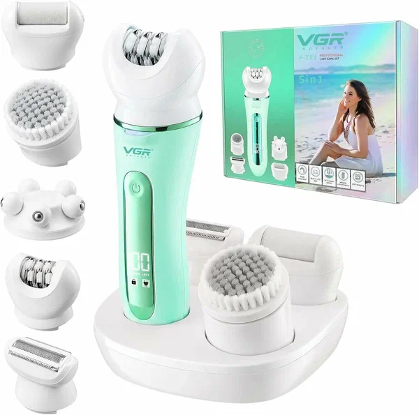 VGR - V-751 Professional Epilator Hair Removal Device for Women