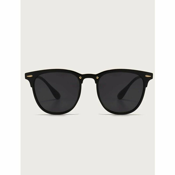 Shein - 1Pair Minimalist Sunglasses- Dark Gray