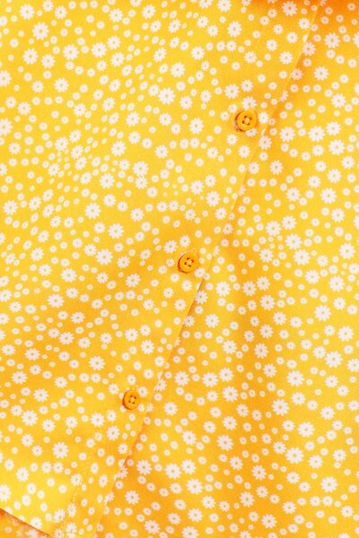 Yellow Daisy Cotton Co-ord Set