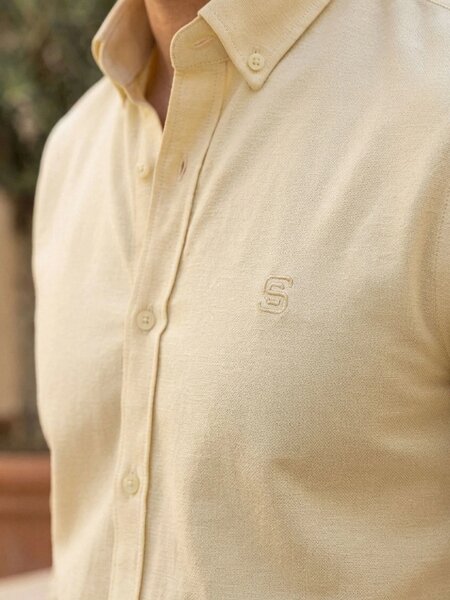 Lemon Oxford Shirt (CSB-276)