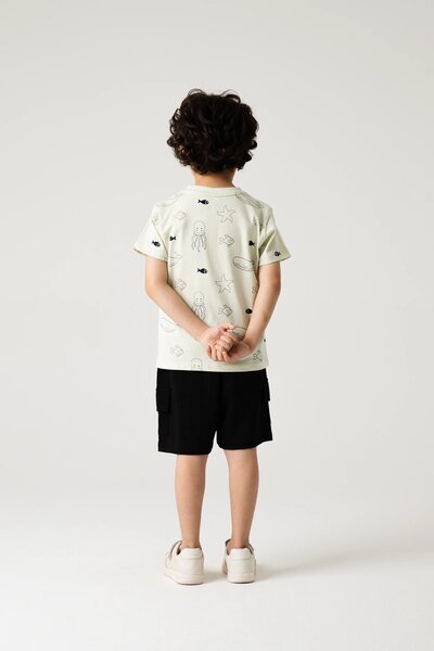 Boys Ocean Creature Printed T-shirt