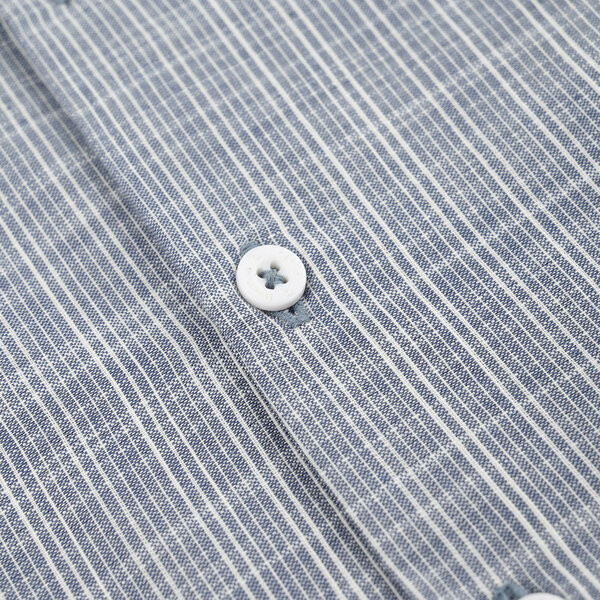 Boys Yarn Dyed Shirt (State of Mind) - Grey