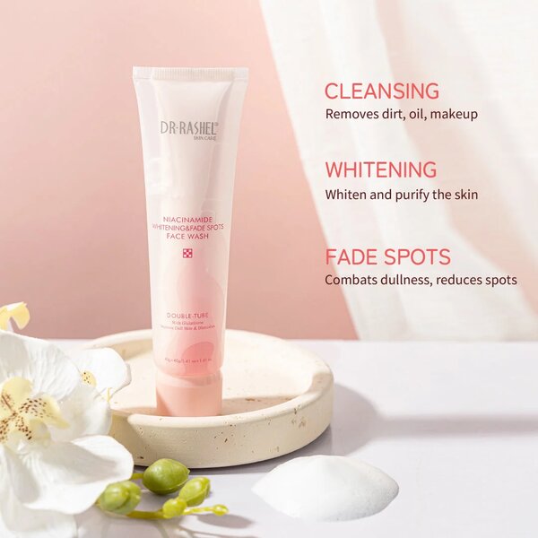Dr Rashel - Niacinamide Whitening Double-Tube Face Wash