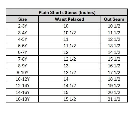 Boys Stretch Denim Basic Shorts – Jet Black