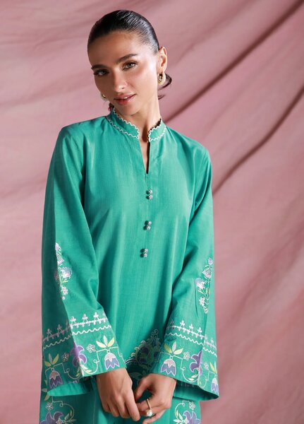 Sahar Women Embroidered Lawn 2 Piece Suit Jade Chronicle - Casual Collection