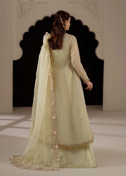 Ember by Aylin Unstitched Embroidered Organza  3 Piece Suit AY26UEW Reverie - Wedding Collection